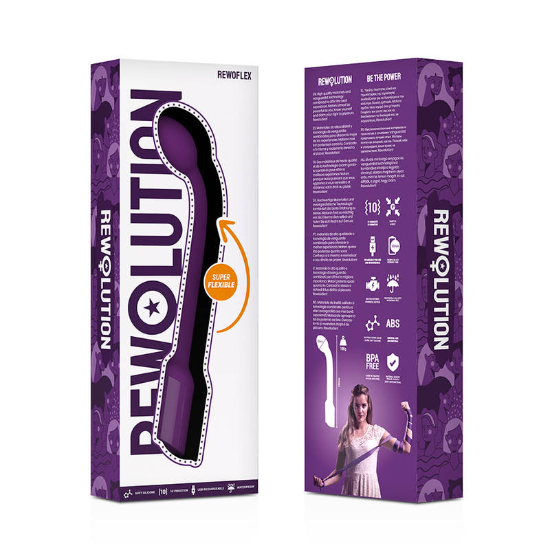 REWOLUTION - REWOFLEX FLEXIBLE G-POINT STIMULATOR VIBRATOR - 53Xshop