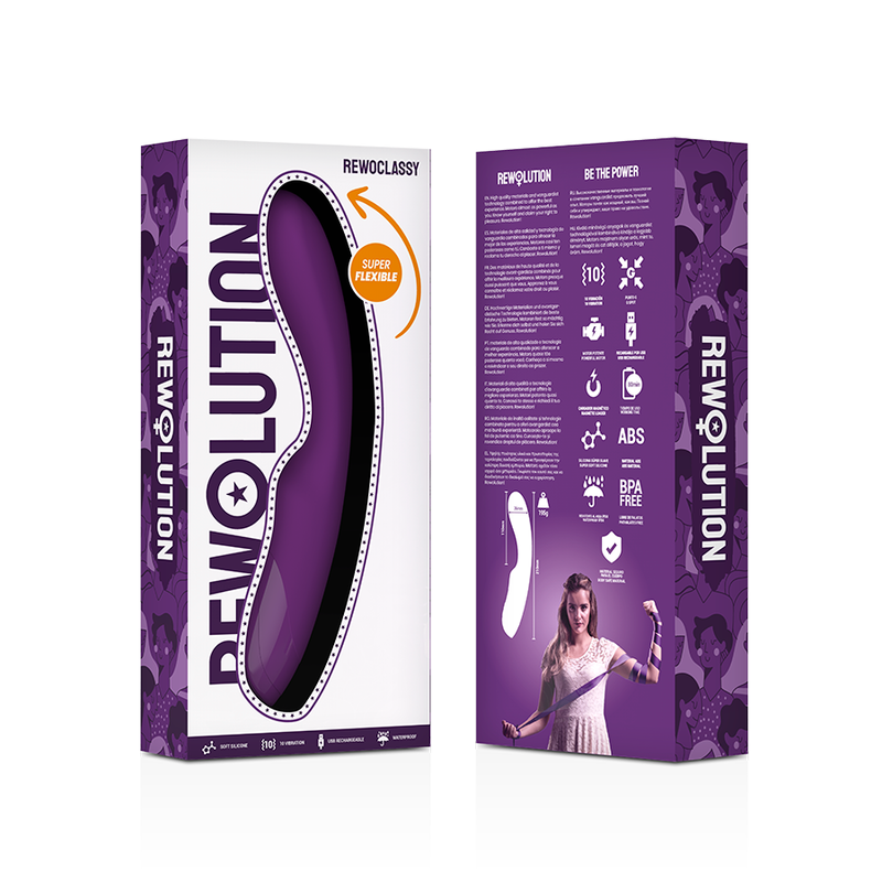 REWOLUTION - REWOCLASSY FLEXIBLE VIBRATOR - 53Xshop