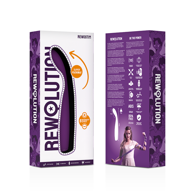 REWOLUTION - REWOSTIM FLEXIBLE VIBRATOR - 53Xshop