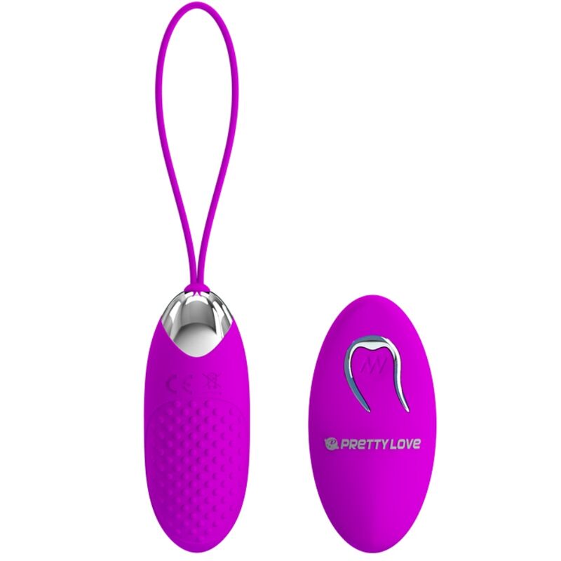 PRETTY LOVE - JOANNA VIBRATING EGG REMOTE CONTROL 12 MODES - 53Xshop
