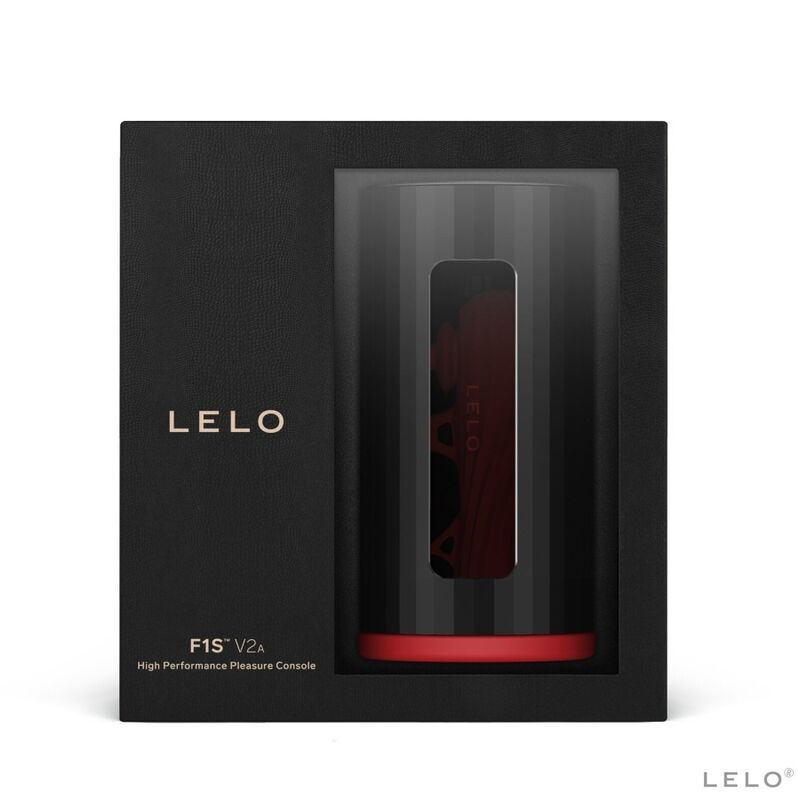 LELO - F1S V2 MASTURBATOR WITH SDK TECHNOLOGY RED - BLACK - 53Xshop