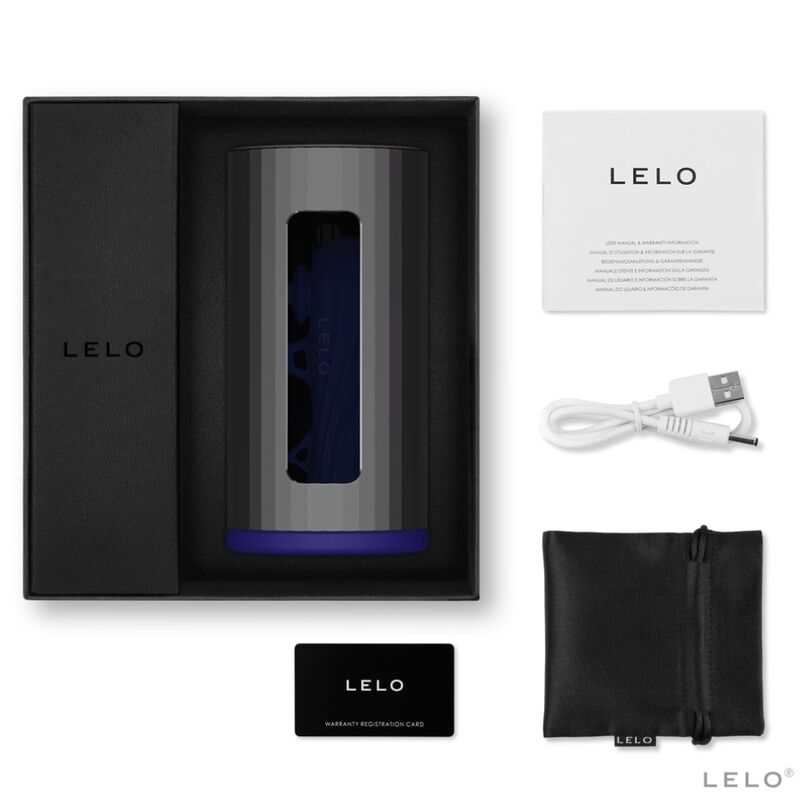 LELO - F1S V2 MASTURBATOR WITH BLUE AND METAL SDK TECHNOLOGY - 53Xshop