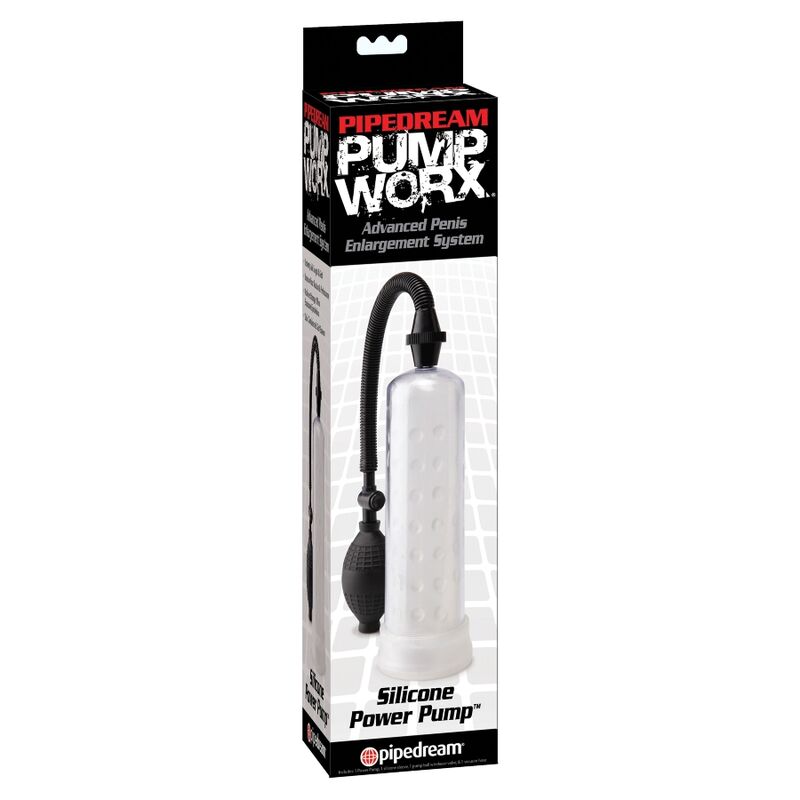 PUMP WORX - SILICONE POWER PUMP CLEAR - 53Xshop