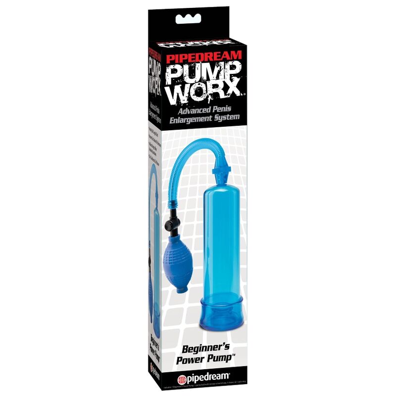 PUMP WORX - BEGINNERS POWER PUMP CLEAR - BLUE - 53Xshop