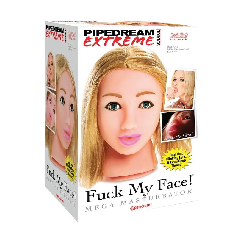 EXTREME TOYZ - FUCK ME MEGA MASTURBATOR BLONDE FACE - 53Xshop