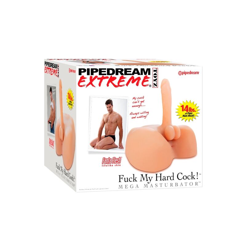 EXTREME TOYZ - PIPEDREAM EXTREME FUCK MY HARD ROCK COCK - 53Xshop