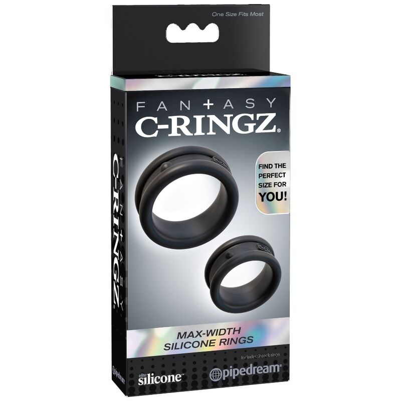 FANTASY C-RINGZ - MAX/WIDHT SILICONE RINGS - 53Xshop