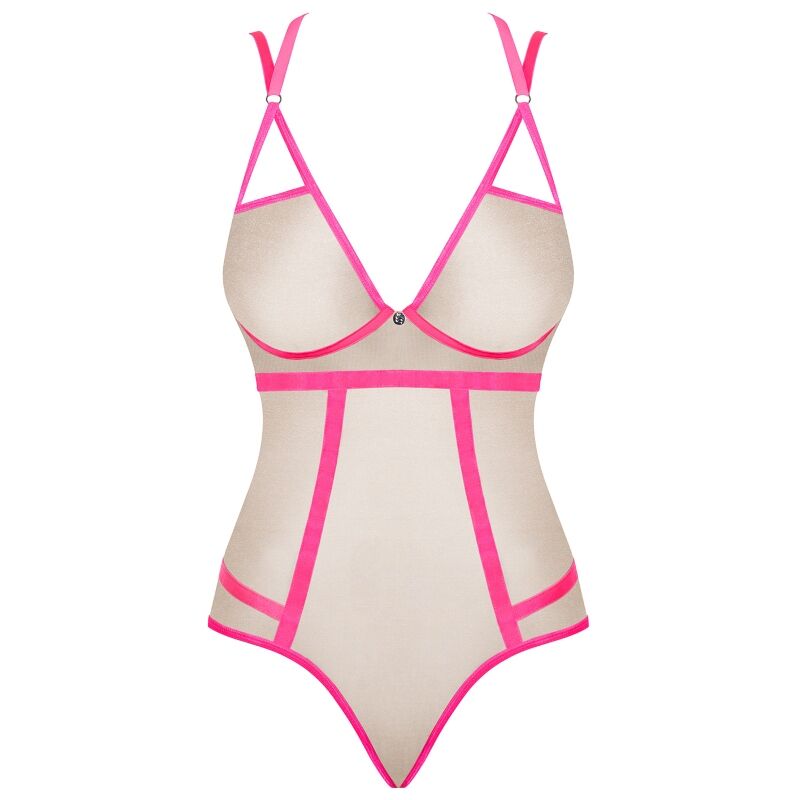 OBSESSIVE - NUDELIA TEDDY - PINK S/M - 53Xshop