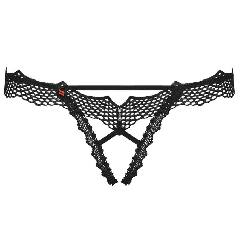 OBSESSIVE - BRAVELLE THONG CROTCHLESS S/M - 53Xshop