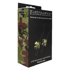 ELECTRASTIM - PRESTIGE ELECTRALOOPS ADJUSTABLE COCK RINGS CAMOUFLAGE - 53Xshop