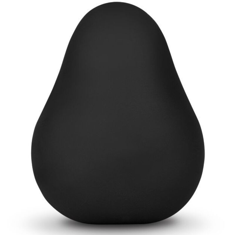 G-VIBE - REUSABLE TEXTURED MASTURBATOR EGG BLACK - 53Xshop