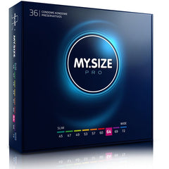 MY SIZE - PRO CONDOMS 64 MM 36 UNITS - 53Xshop
