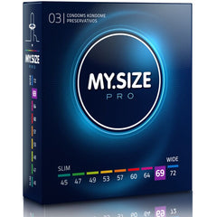 MY SIZE - PRO CONDOMS 69 MM 3 UNITS - 53Xshop