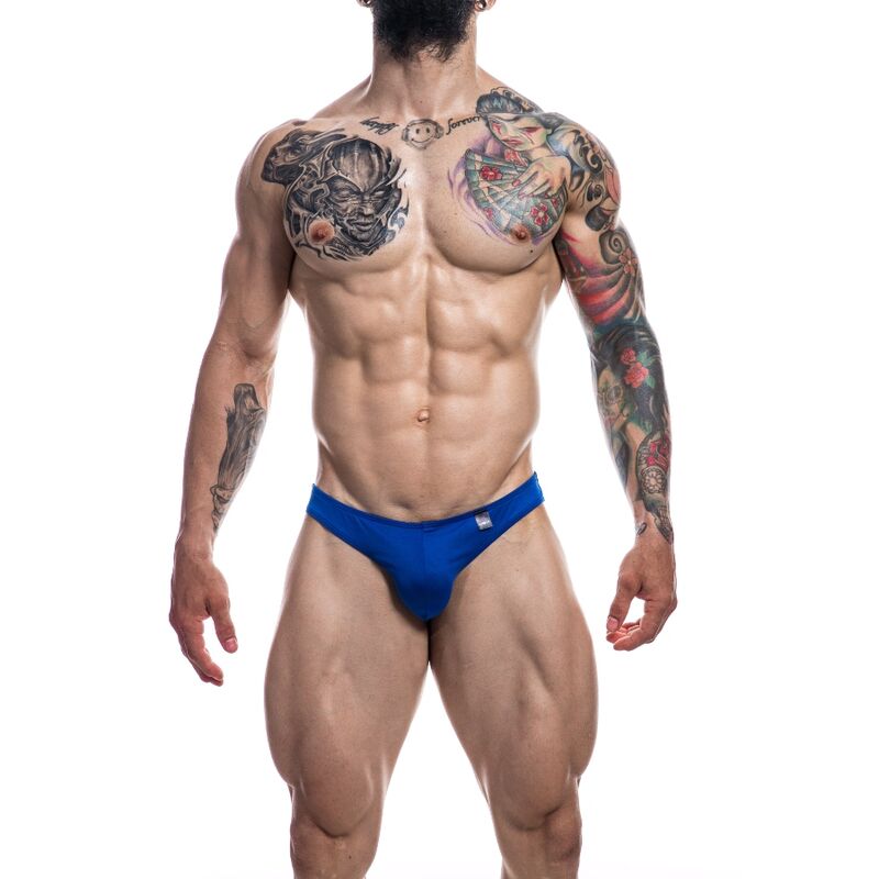 CUT4MEN - CALZONCILLO CORTE BAJO AZUL ROYAL L - 53Xshop