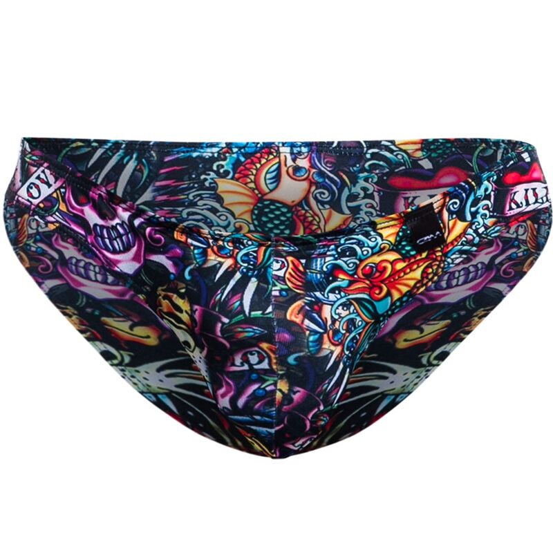 CUT4MEN - LOW RISE BRIEF TATTOO L - 53Xshop