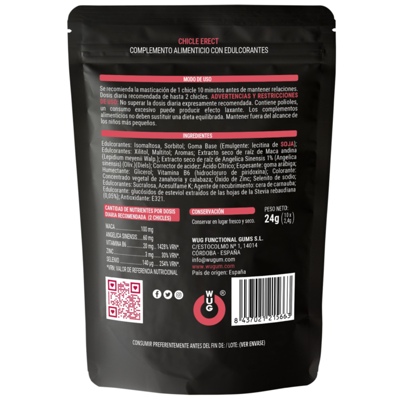 WUG SEX SENSE - ERECT ENHANCER 10 UNITS - 53Xshop