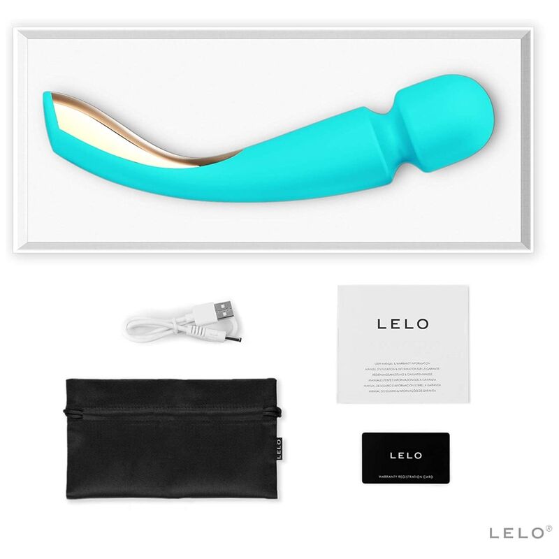 LELO - SMART MEDIUM WAND 2 AQUA GREEN MASSAGER - 53Xshop