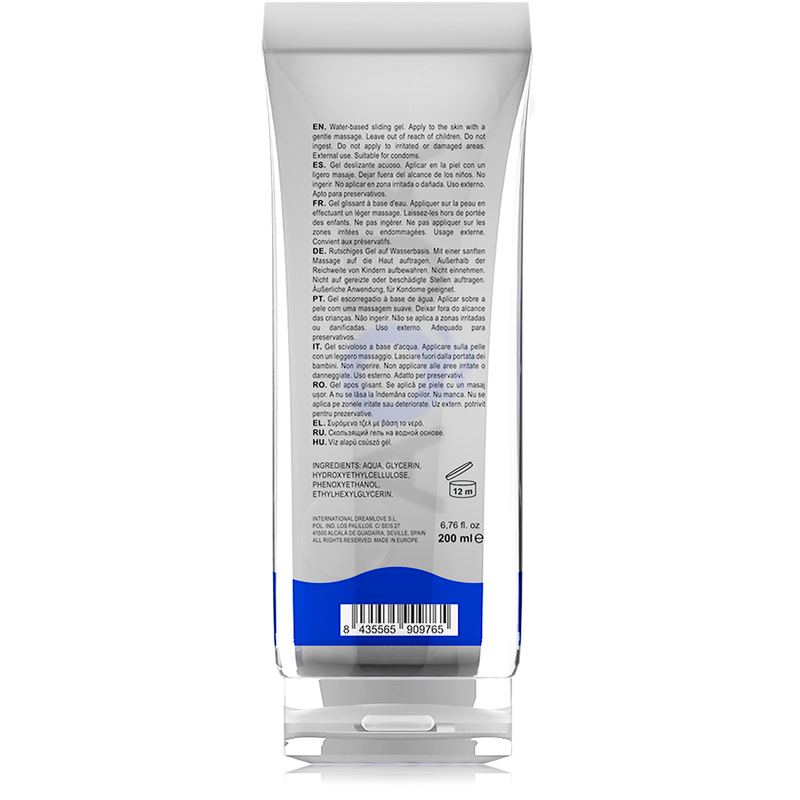 AQUA QUALITY - LUBRICANTE BASE DE AGUA 200 ML - 53Xshop