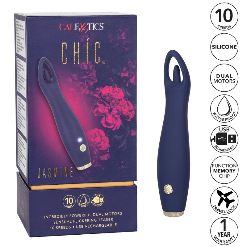 CALEXOTICS - CHIC JASMINE FLICKERING TEASER 10 SPEEDS - 53Xshop