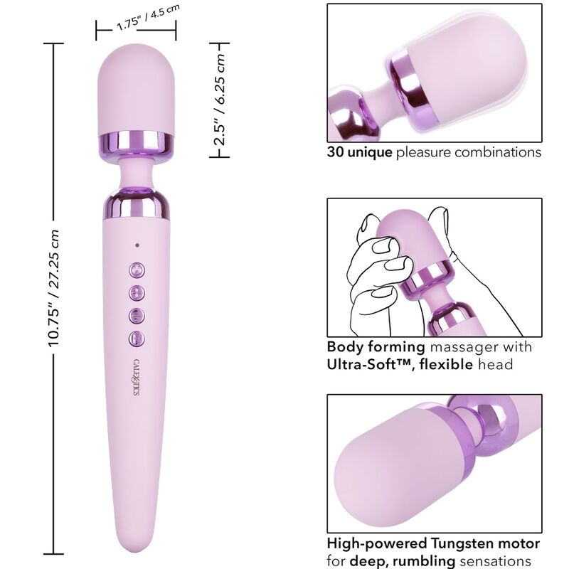 CALIFORNIA EXOTICS - OPULENCE MASSAGER PINK - 53Xshop