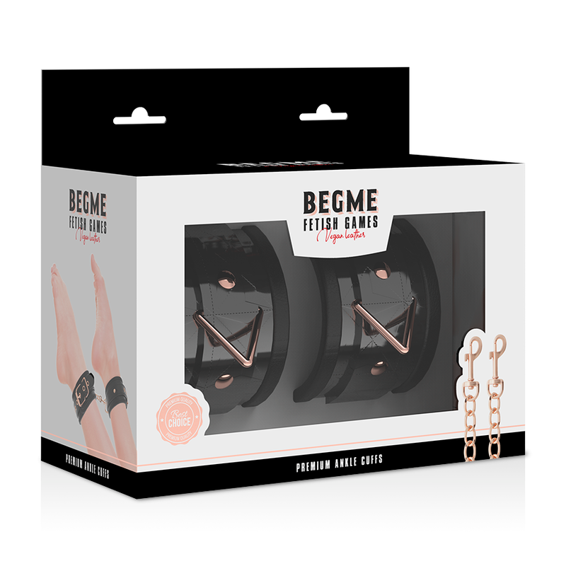 BEGME - BLACK EDITION PREMIUM ANKLE CUFFS WITH NEOPRENE LINING - 53Xshop