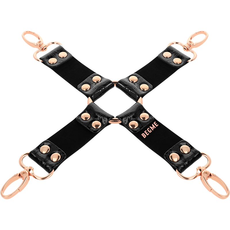 BEGME - BLACK EDITION VEGAN LEATHER HOG TIE - 53Xshop
