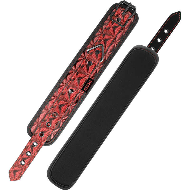 BEGME - RED EDITION PREMIUM HANDCUFFS WITH NEOPRENE LINING - 53Xshop