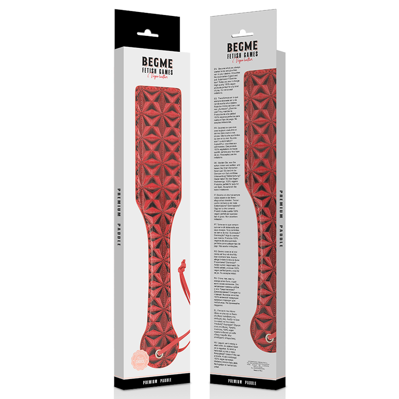 BEGME - RED EDITION VEGAN LEATHER SHOVEL - 53Xshop