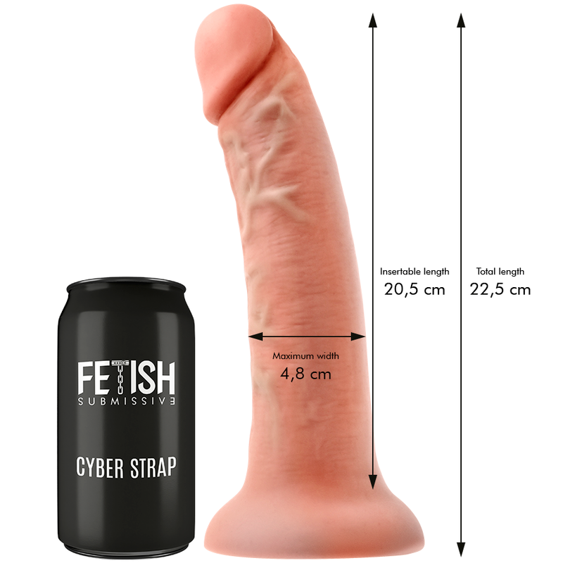 FETISH SUBMISSIVE CYBER STRAP - HARNESS WITH DILDO AND BULLET REMOTE CONTROL WATCHME L TECHNOLOGY - 53Xshop