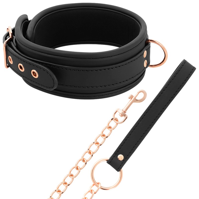 COQUETTE CHIC DESIRE - FANTASY VEGAN LEATHER COLLAR WITH NEOPRENE LINING - 53Xshop