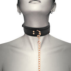 COQUETTE CHIC DESIRE - FANTASY VEGAN LEATHER COLLAR WITH NEOPRENE LINING - 53Xshop