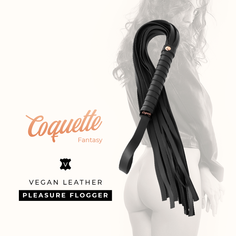 COQUETTE CHIC DESIRE - FANTASY VEGAN LEATHER FLOGGER - 53Xshop