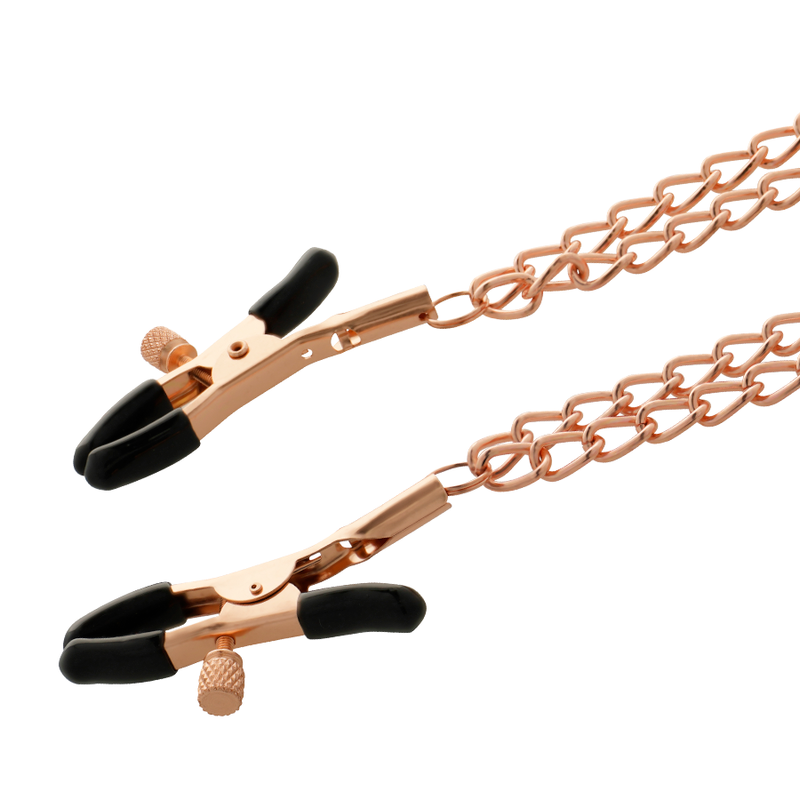 COQUETTE CHIC DESIRE - FANTASY METAL NIPPLE CLIPS WITH CHAIN - 53Xshop