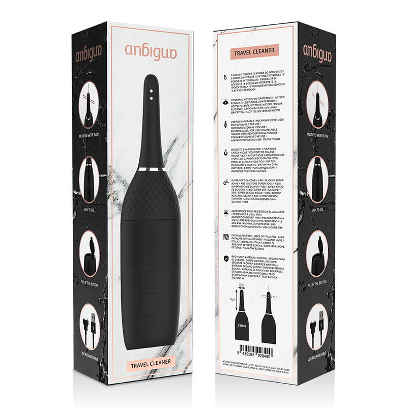 ANBIGUO - ULTIMATE AUTOMATIC ANAL CLEANER 5 INTENSITIES - 53Xshop
