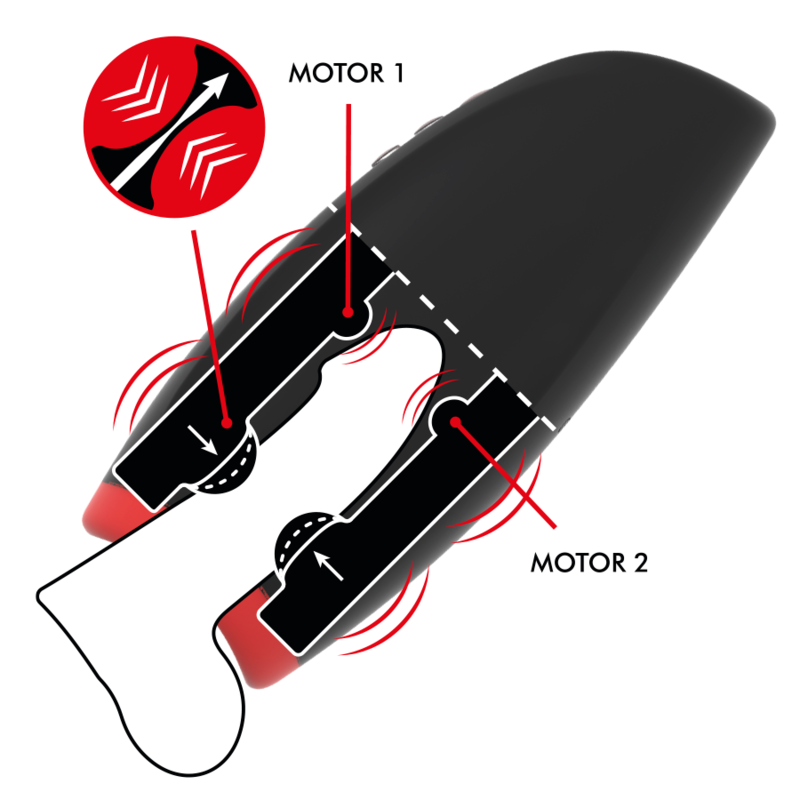JAMYJOB - NOVAX MASTURBATOR WITH VIBRATION AND COMPRESSION - 53Xshop