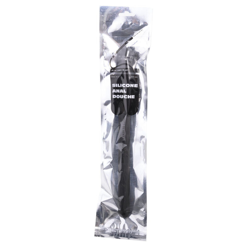 ALL BLACK - SHOWER ANAL HINCHABLE SILICONE 27 CM - 53Xshop