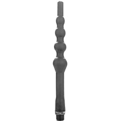 ALL BLACK - BEADED SHOWER ANAL SILICONE 27 CM - 53Xshop