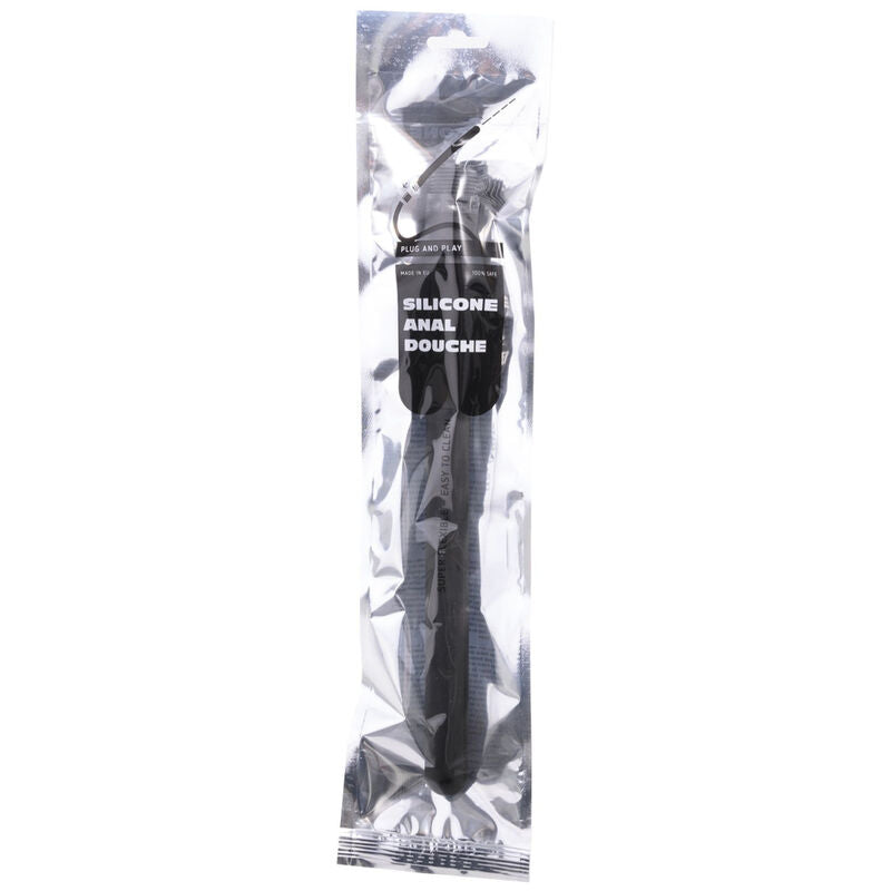 ALL BLACK - BEADED SHOWER ANAL SILICONE 27 CM - 53Xshop