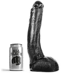 ALL BLACK - DONG 29 CM CURVADO - 53Xshop