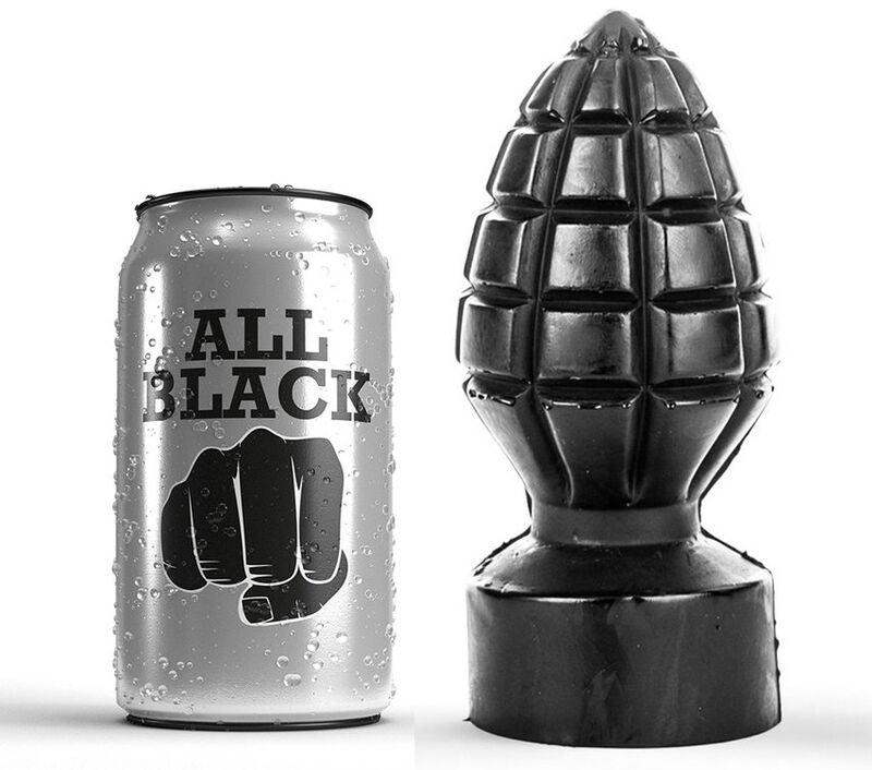 ALL BLACK - PLUG ANAL 14 CM - 53Xshop