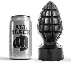 ALL BLACK - PLUG ANAL 14 CM - 53Xshop