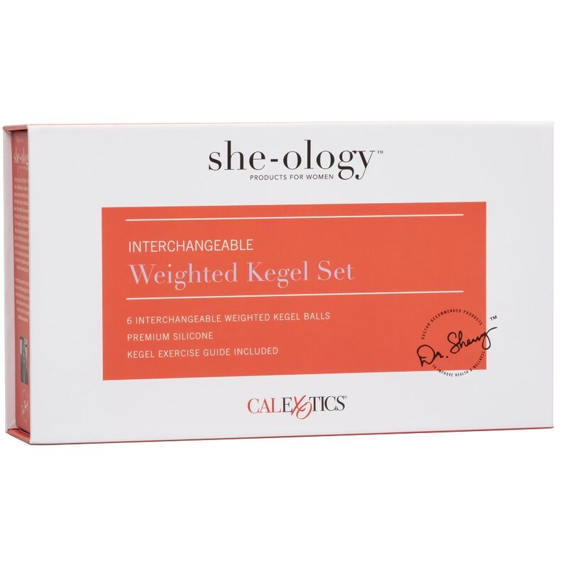 CALEXOTICS - SHE-OLOGY SET BOLAS KEGEL INTERCAMBIABLES - 53Xshop
