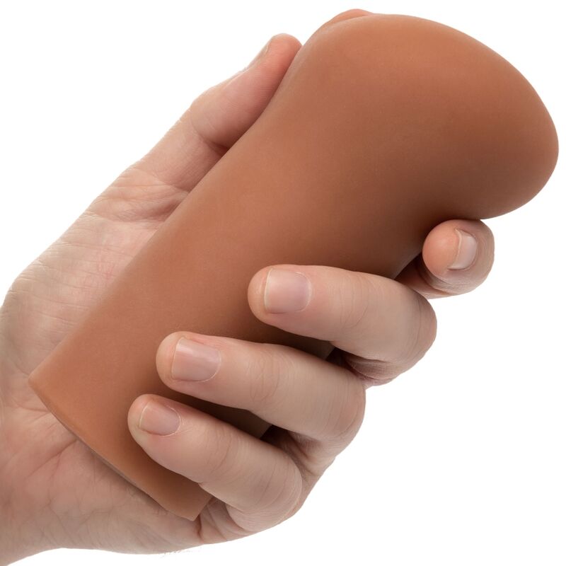 CALEXOTICS - BOUNDLESS VULVA STROKER CARAMEL SKIN - 53Xshop