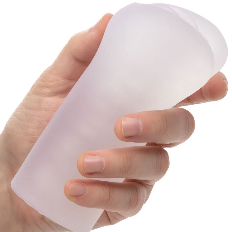 CALEXOTICS - BOUNDLESS VULVA STROKER TRANSPARENT - 53Xshop