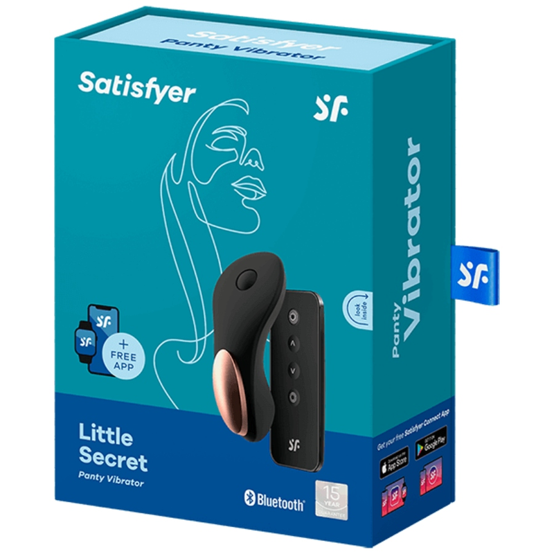 SATISFYER - LITTLE SECRET PANTY VIBRATOR - 53Xshop