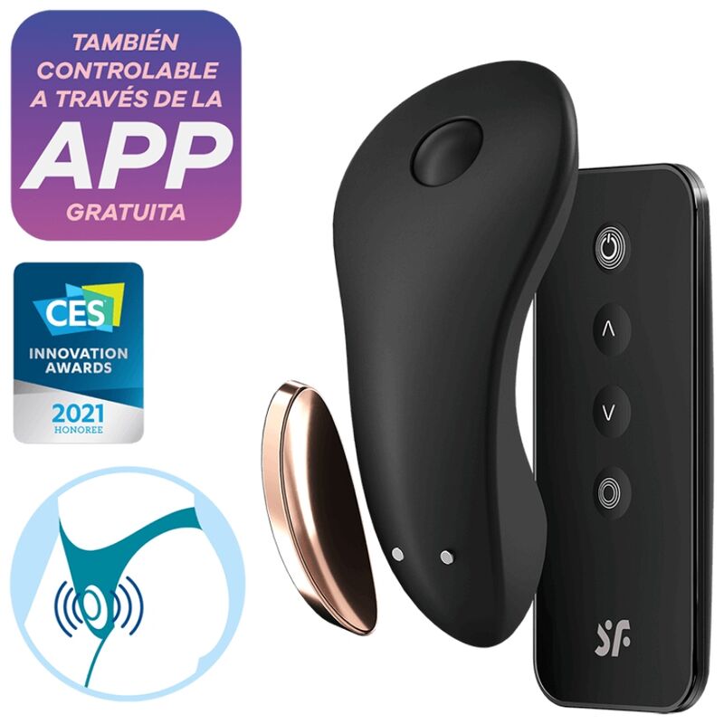 SATISFYER - LITTLE SECRET PANTY VIBRATOR - 53Xshop