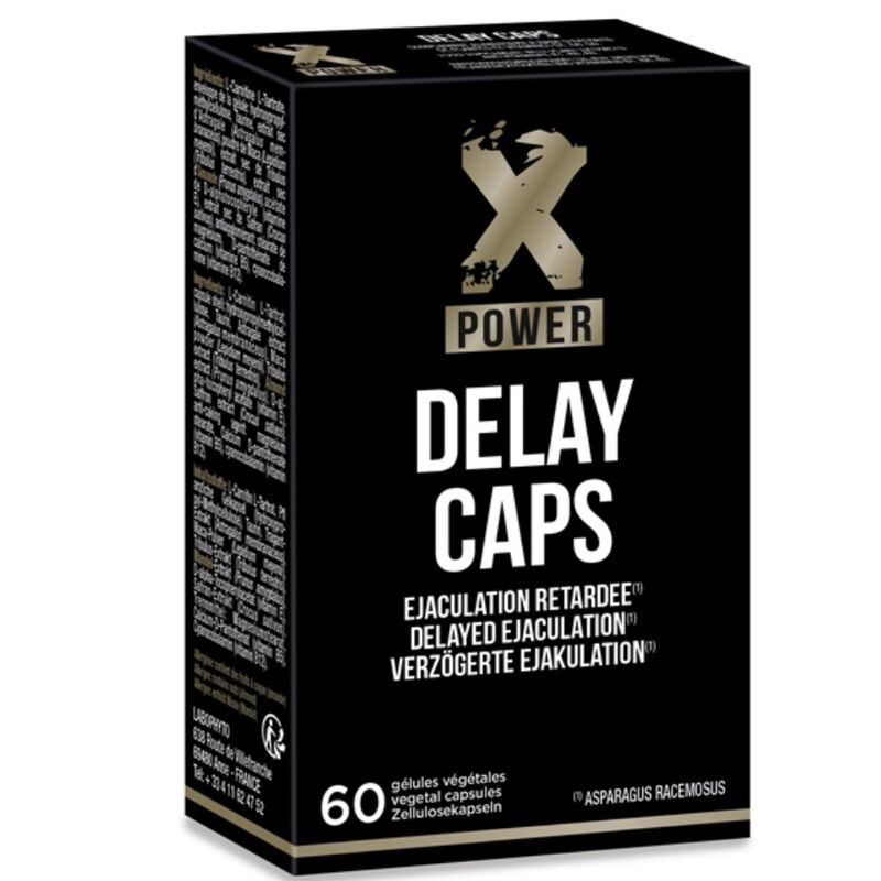XPOWER - DELAY CAPS DELAYED EJACULATION 60 CAPSULES - 53Xshop