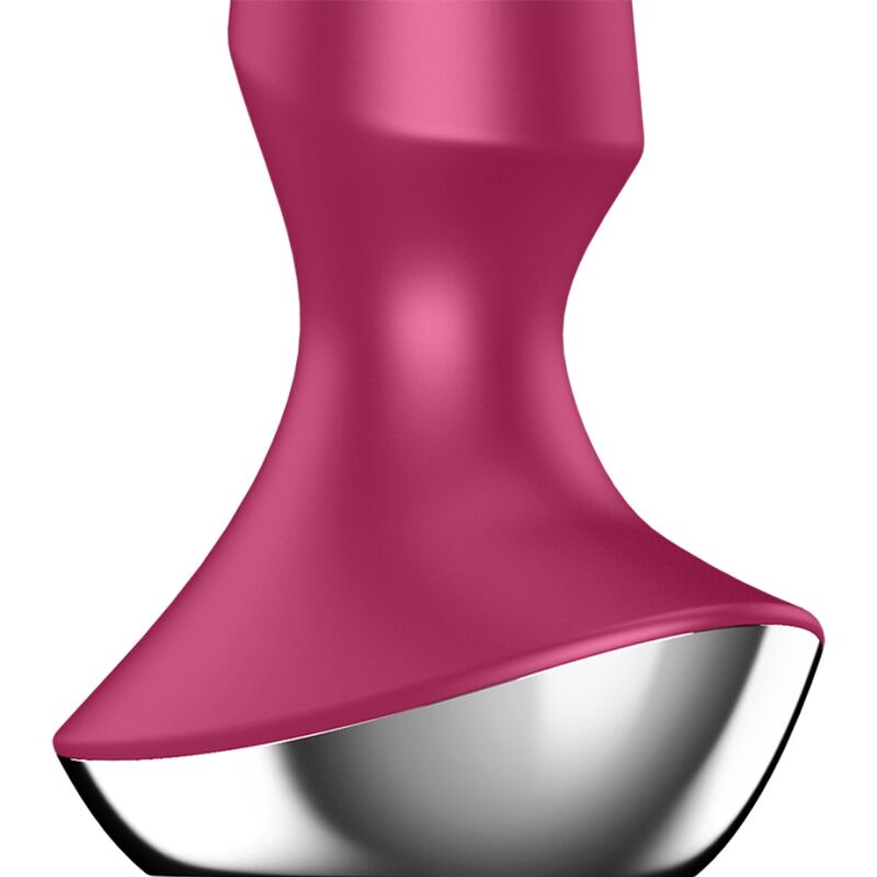SATISFYER - PLUG ILICIOUS 2 PLUG VIBRATOR BERRY - 53Xshop