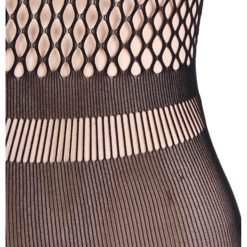 QUEEN LINGERIE - SHORT SLEEVE NET BODY DRESS S/L - 53Xshop