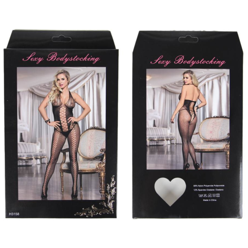 QUEEN LINGERIE - NET BACK MONKEY S/L - 53Xshop